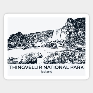 Thingvellir National Park - Iceland Magnet